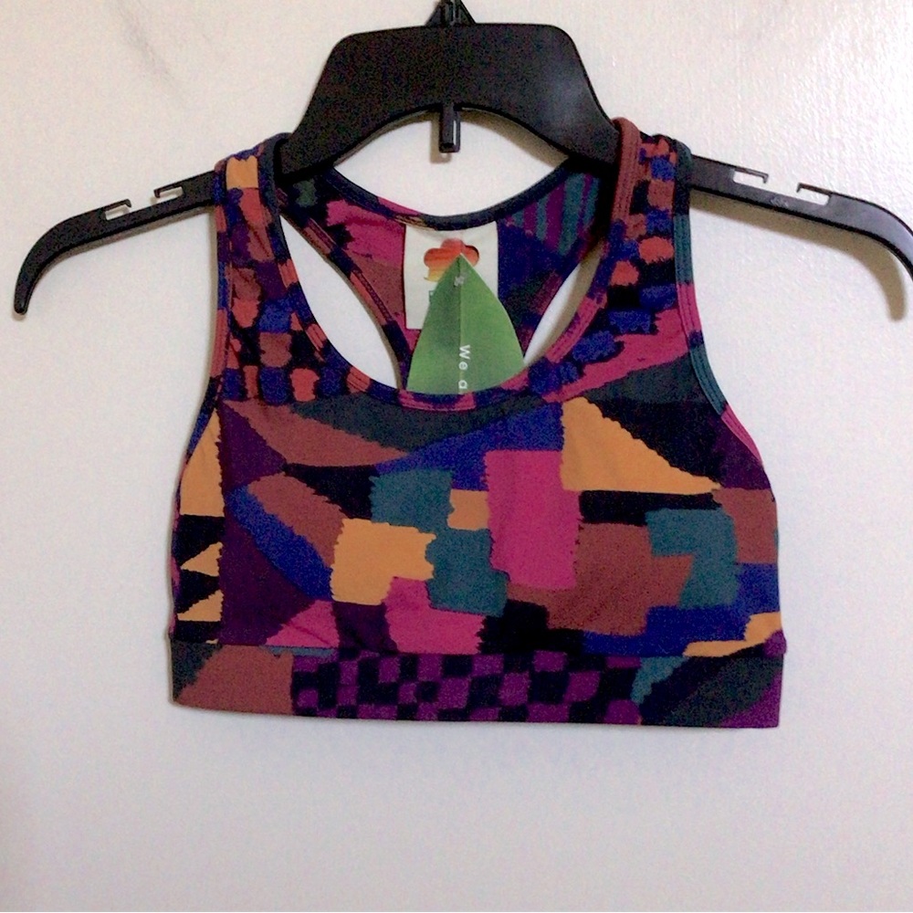 NWT Farm Rio Abstract Patches Top - Picture 4 of 7